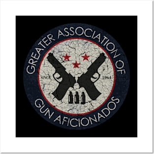 Greater Association of Gun Aficionados Preacher Posters and Art